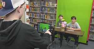'It's fun every day,' Walpole middle school students produce their own daily newscast
