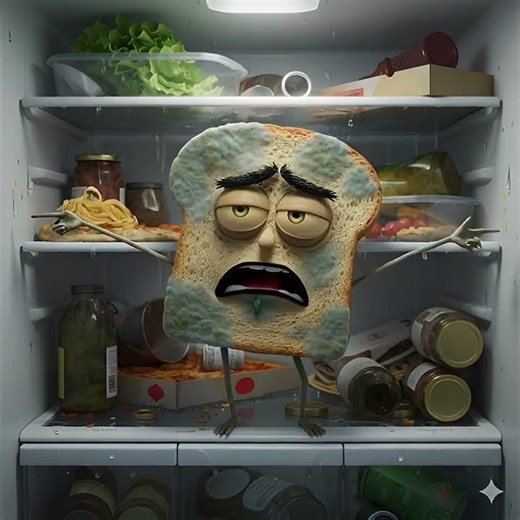 Brot im Kühlschrank: Schimmel-Philosoph