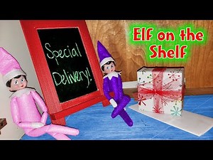 Elf on the Shelf Brings Secret Mystery Gift! NO BUDDY!!! Who Sent It???