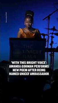 New Poem: “With This Bright Voice” by Amanda Gorman