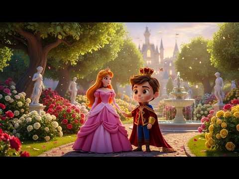 Cinderella’s Enchanted Garden Walk with the Prince | Cinderella Animation 👑✨