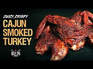 Cajun Smoked Turkey Recipe | Juicy, Crispy, and Loaded with Flavor