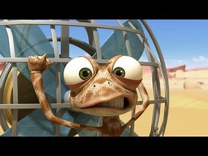 The adventures of Oscar the lizard in the desert🦎