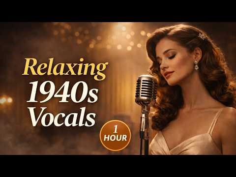 1940s Romantic Songs 💕 1 Hour of Relaxing Vintage Love Classics