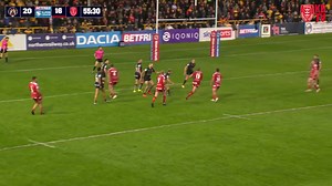 5.5K views · 209 reactions | The pass.  The finish. ✈️ The HIGHLIGHTS. 襤 hullkr.co.uk/tv | Hull KR | Facebook