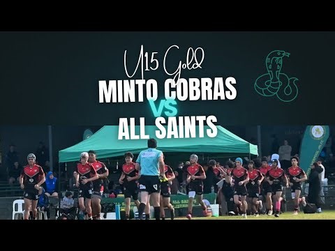 U15 Golds Minto Cobras VS All saints | 14Jun25