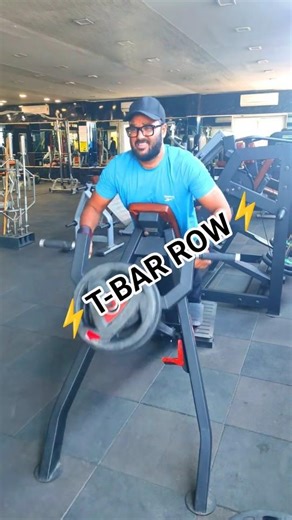 T-Bar Row = THICK BACK 🔥 | Back Workout Shorts ⚡ #shorts #shortsfeed #backworkout