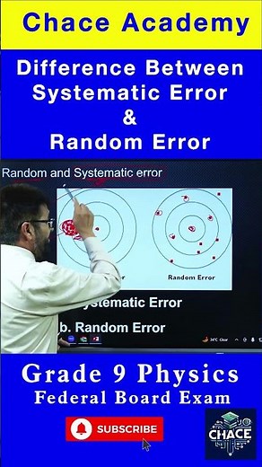 Difference Between Systematic Error & Random Error
