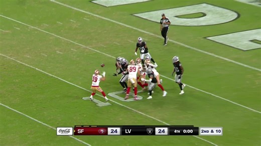 Raiders-49ers final play has a little of EVERYTHING to end preseason with a tie