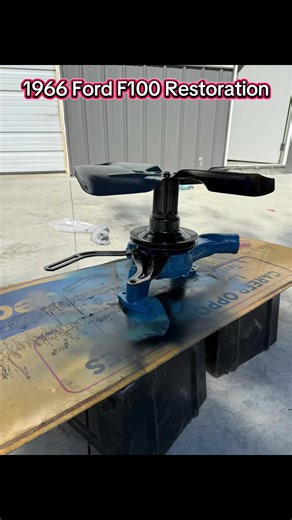 1966 Ford F100 Restoration water pump. #f100 #ford #restoration #engine #automotivepaint @FordF100World @F100 @Classic F100