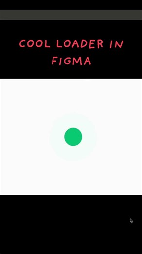 The Coolest Loader animation you'll make in figma!!!! #animation #figma #figmaanimation