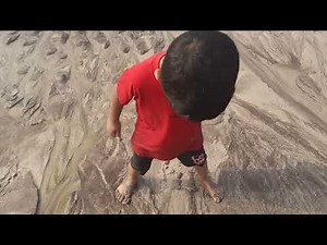 Quicksand at the beach