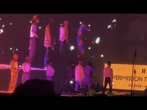 220416 Army bomb wave fancam 방탄소년단 BTS PTD on stage Las Vegas Day 4