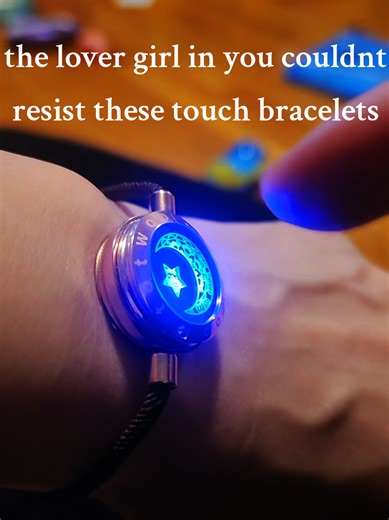 totwoo touch bracelets are the perfect intimate gift for someone you love just tap the bracelet and it sends a vibration to the one you love ❤️ whether youre long distance or just love to know youre love these bracelets are a great sentiment of love #giftsforher #loml #loml❤️ #jewerly #sentimentalgifts