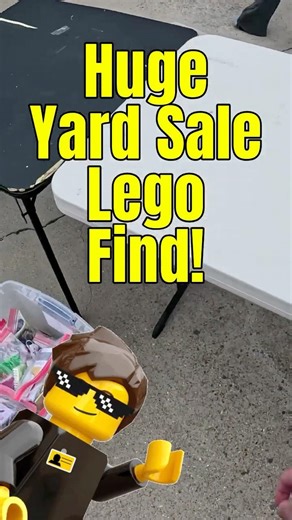 Finding A Bunch Of Lego Sets At This Yard Sale! #lego