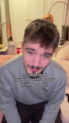 Boyfriend's Attempt to Regain Booby Privileges