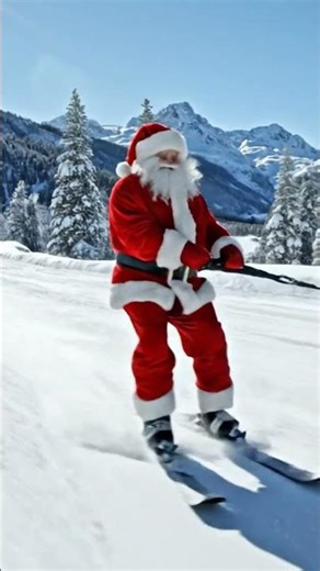 Porsche Tows Santa on Skis (Fast & Funny Snow Crash!) | Winter Action