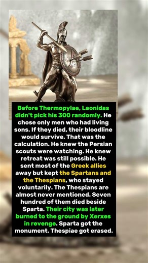 The Spartan King Who Chose 300 Men to Die With Him — And Picked Fathers Only