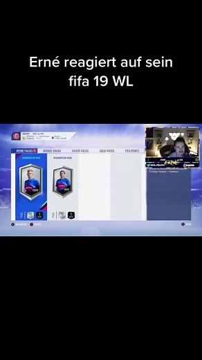 Erne reagiert auf seine FIFA 19 WL
