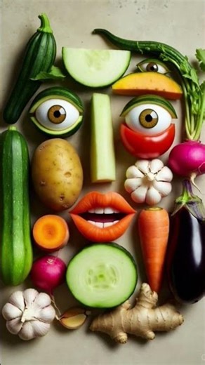 Colorful Vegetable World 🌱🥦 | Fun Animation Mix of All Veggies | Must Watch! #shorts