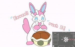 Eevee？rush E！伊布们教你打rush E！