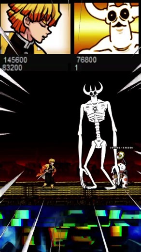 Zenitsu vs Ultralan Pasalan 我妻善逸 vs ウルトララン・パサラン にゃんこ大戦争・スター5000 にゃんこ大戦争 UBERS BOSS BATTLECATS