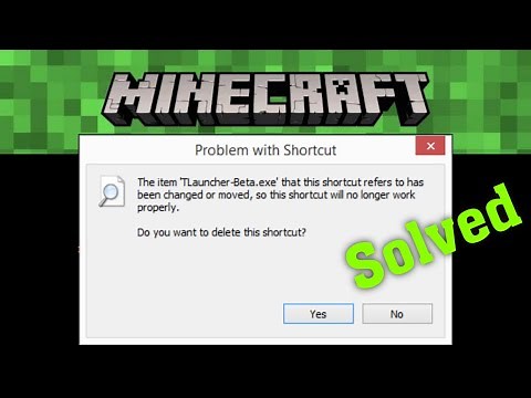 How To Fix The Item TLauncher exe That This Shortcut Refers To Has Been Changed Or Move In Windows