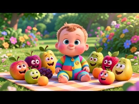 Baby Ban Fruit Party | Fun Fruit Song for Kids | Nursery Rhymes & Children’s Songs