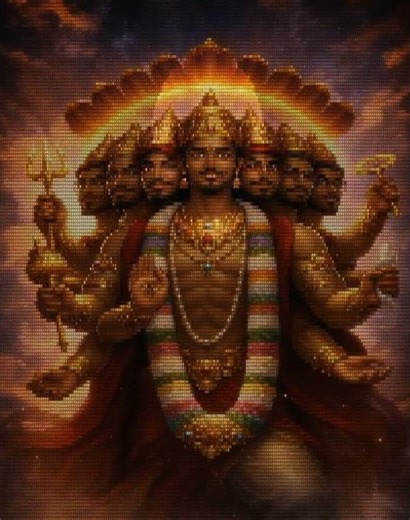 SEER NARAYANA ascii #ai #hindu #viral