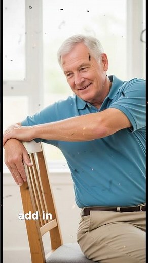 Seated Chair Exercises for Seniors | 1 Minute Easy Workout for Strength & Flexibility