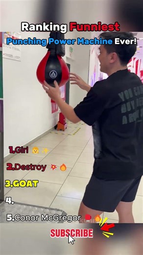 Ranking Funniest Punching Power Machine Ever!#shorts