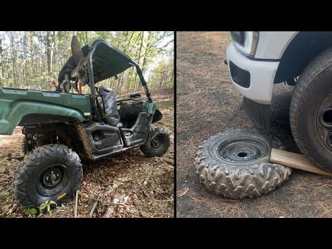 Redneck UTV/ATV Tire Change 🛞