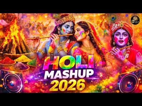 Holi Bhajan Mashup 2026 | Holi Song 2026 | होली के भजन | Radha Krishna Holi Bhajan 2026 | Holi Geet