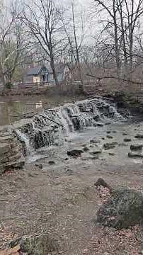 SW Ohio Tour of second cascade falls at Sharon Woods #waterfall #ohio