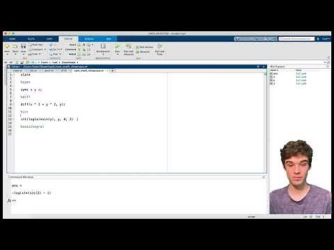 Symbolic Integration and Differentiation in MATLAB