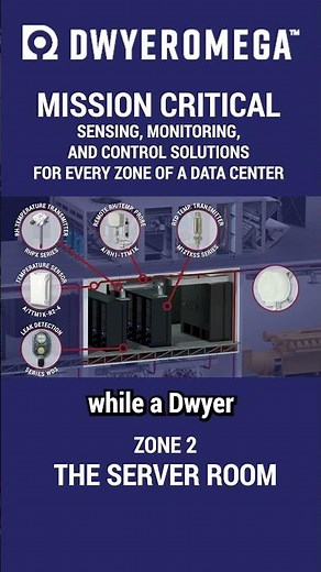 Sensors help keep data centers up and running at peak efficiency: Zone 2 - The Server Room