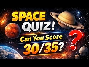 🚀 “35 Space Quiz Questions — How Many Can YOU Get Right?”