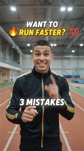 How to Run Faster? Stop Making These 3 Mistakes! 🚫🏃#sports #athletics