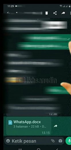 How to send files from WhatsApp to computer using Bluetooth #shorts