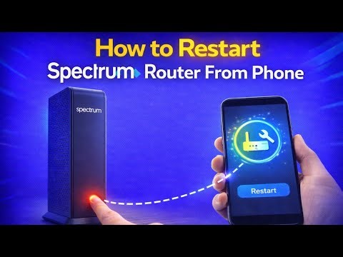 How to Restart Spectrum Router From Phone (My Spectrum App)