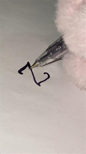 Alphabet Z | Calligraphy | Bold Font