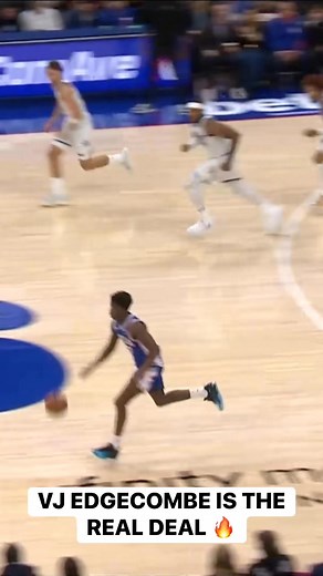 107K views · 2.6K reactions | Another incredible game for VJ EDGECOMBE. The rookie looks like an absolute future superstar. 26 points, 4 boards, 7 assists and a steal and a block for good measure. So much style too.  | Open Court | Facebook