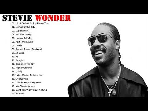 Stevie Wonder Greatest Hits Full Album - Best Songs of Stevie Wonder Nonstop Playlist
