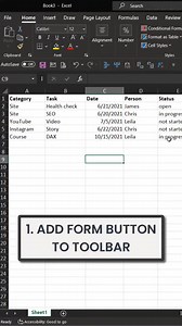 18K views · 126 reactions | Simplest Excel Data Entry Form (No VBA)...