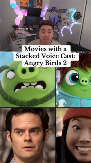 Brandon on Instagram: "Movies with a Stacked Voice Cast: Angry Birds 2 #nickiminaj #awkwafina #angrybirds2 #voiceactor"