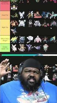 Pokémon Mega Evolutions Ranked pt.24 Mega Swampert is mid #pokemon #pokemonlegendsza #shorts