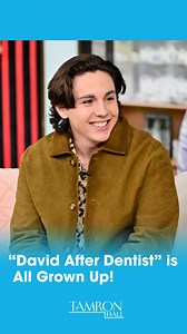 Tamron Hall Show on Instagram: "David DeVore Jr. became a YouTube phenomenon for his viral video, “David After Dentist!” He opens up about navigating that fame at just 7 years old."