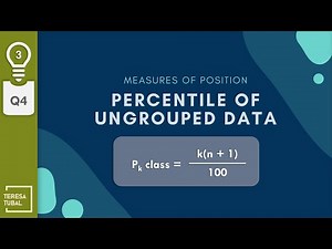 Percentiles for Ungrouped Data using Linear Interpolation Method| G10Q4 ‪@maamtubal7568‬