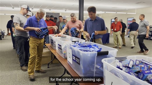 Operation Homefront Back to School Brigade at Atlanta REDI Center