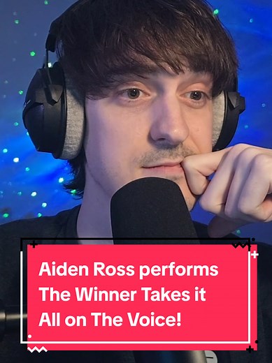 @Aiden Ross performs The Winner Takes it All on The Voice! #thevoice #thewinnertakesitall #abba #merylstreep #singingchallenge
